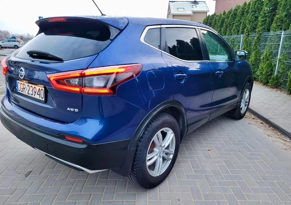 Nissan Qashqai cena 73900 przebieg: 123895, rok produkcji 2018 z Brok małe 191